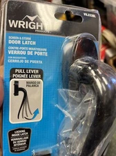 Wright Products Villa Pull Handle for Screen and Storm Doors, Black VIL333BL