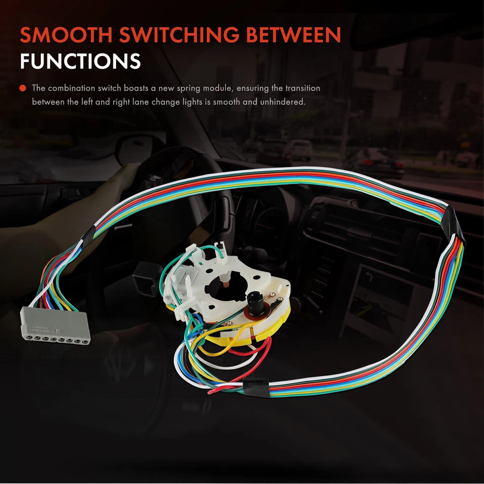 Turn Signal Switch for Dodge B150 D250 Ramcharger W350 1982-1985 w/o Tilt Wheel - Image 4 of 4