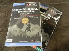 100 New BCW Current Resealable Thick Comic Book Bags And Boards - Acid Free - Ar