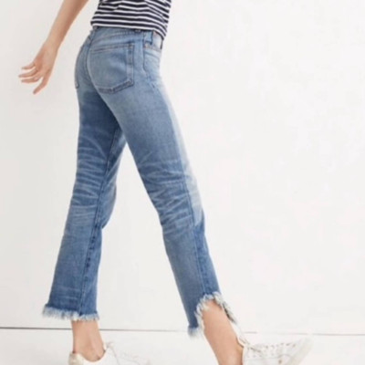 Madewell Rivet & Thread Retro Straight Leg Jeans