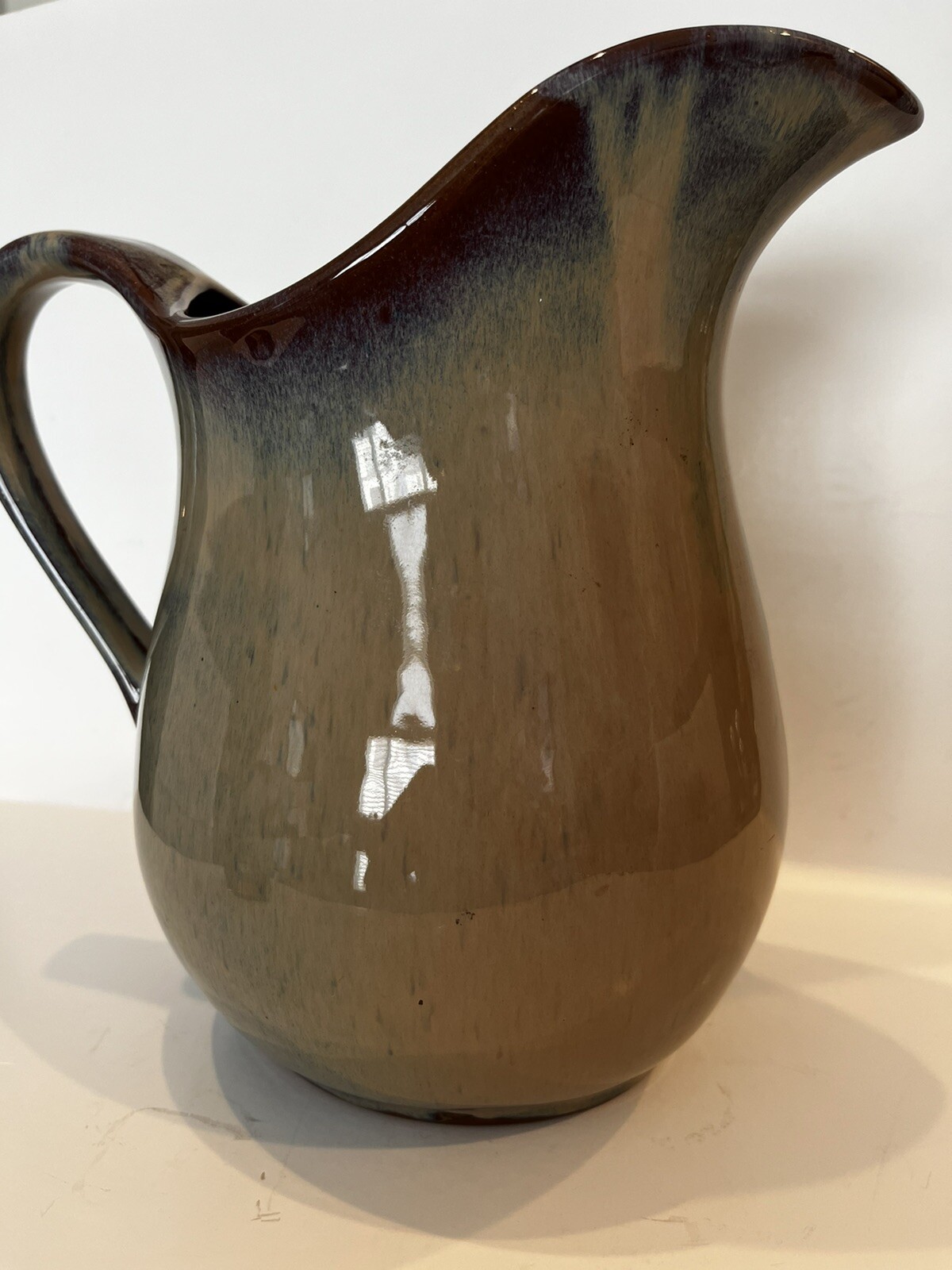 Vintage Pittsfield Potters Vermont Large Glazed Pitcher eBay