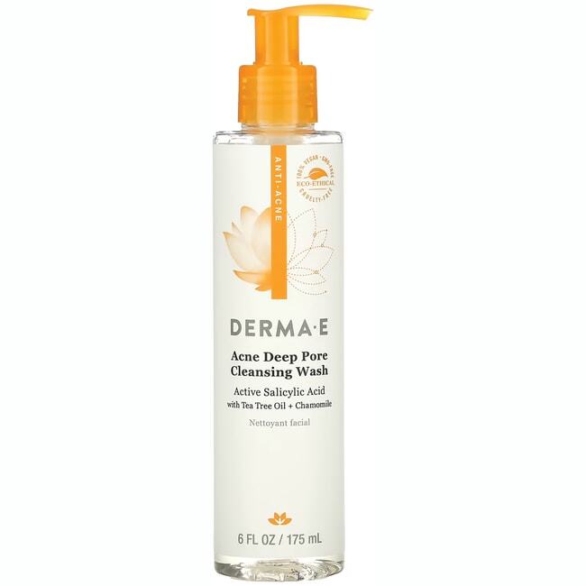Средство для глубокого очищения пор Derma E Acne 6 жидких унций Liq 3090₽