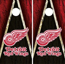 Detroit Red Wings Cornhole Board Vinyl Wrap - Decal Sticker VZ575