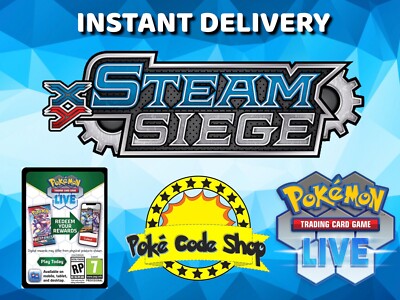 STEAM BELAGERUNG LIVE CODES Pokemon Booster Online Code SOFORT QR EMAIL VERSAND