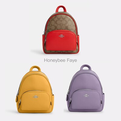 NWT Coach Mini Court Backpack CR284/CR285 | eBay