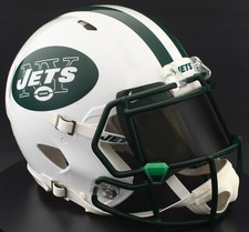 NEW YORK JETS NFL Riddell Speed Full Size AUTHENTIC Football Helmet