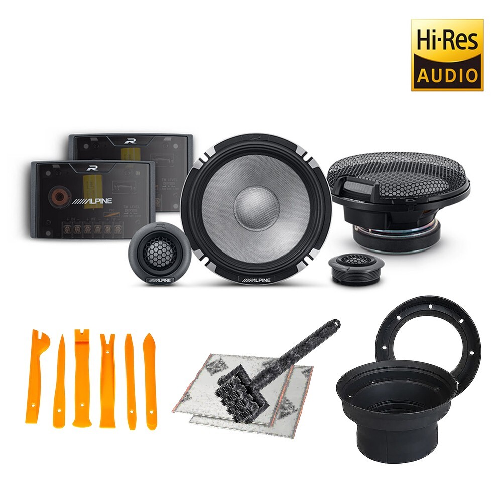 Компонентный динамик Alpine R2-S652 мощностью 200 Вт RMS 65 Аксессуары 8639000₽
