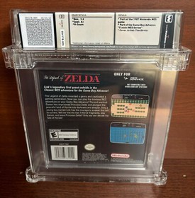 GBA CLASSIC NES SERIES - THE LEGEND OF ZELDA - NEW SEALED GRADED 9.0 A+ by WATA