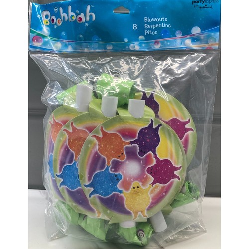 Hallmark Party Express Boohbah Blowouts Birthday Party Supplies 8 Pieces New