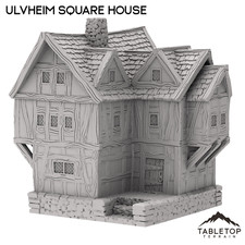 Ulvheim Square House - Fantasy Building - Fantasy DND Dungeons and Dragons