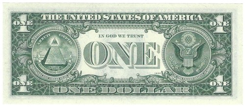 1969B One Dollar Federal Reserve Note F35023958B Atlanta Crisp UNC - Picture 2 of 2