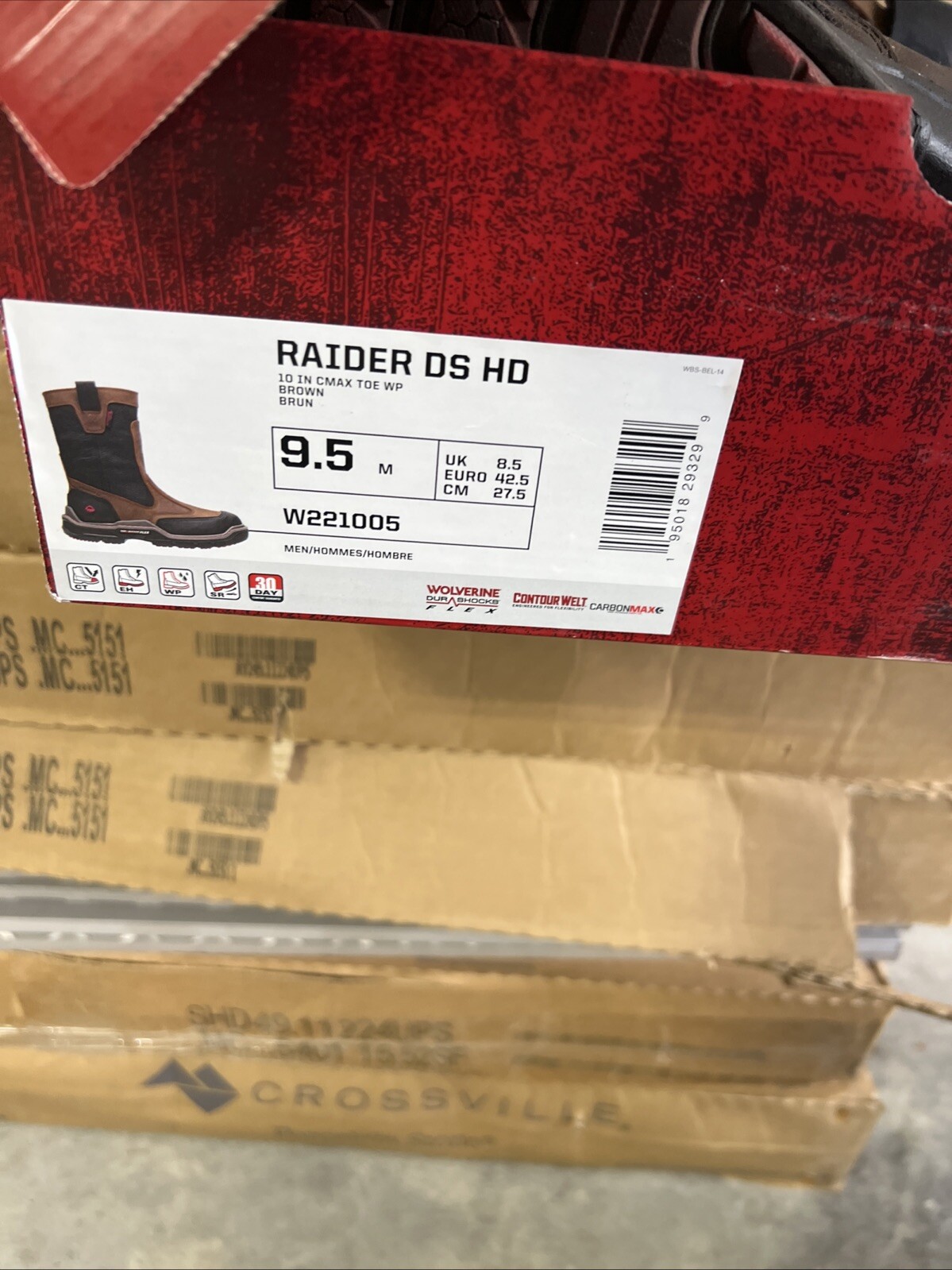 Men's Red Wing Supersole 2.0 Gore-Tex Waterproof Soft Toe Leather Work Boots 604 USA Made