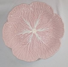 Pink Cabbage Salad Plate Easter Pinheiro Style Hobby Lobby, 4 Piece, NEW