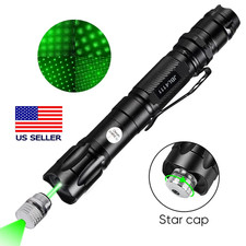 Green Laser Pointer Star Visible Beam Light 2mw Rechargeable Lazer Pen