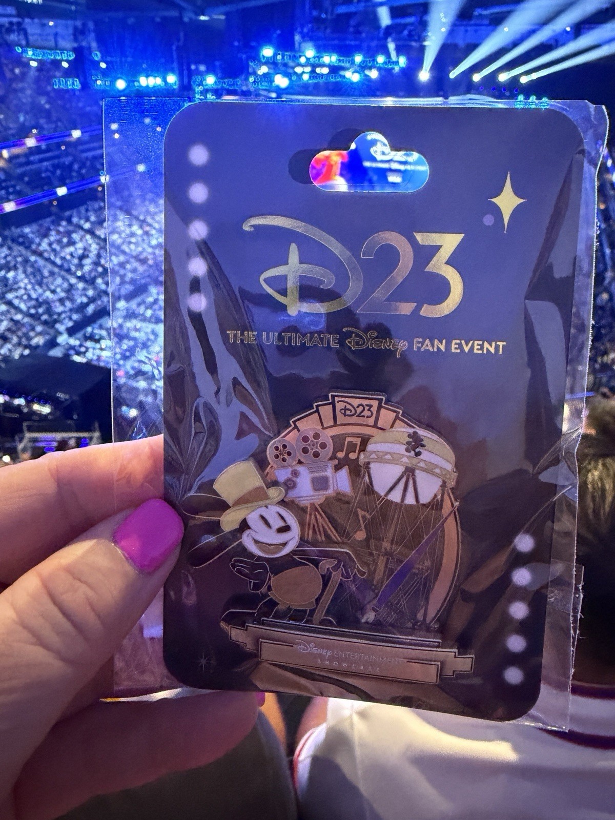 Disney Pin Honda Center 2026 Entertainment Showcase Oswald D23 Exclusive Limited