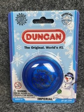 Duncan Imperial Yo Yo  Genuine Original See Thru Transparent Blue. New Sealed.