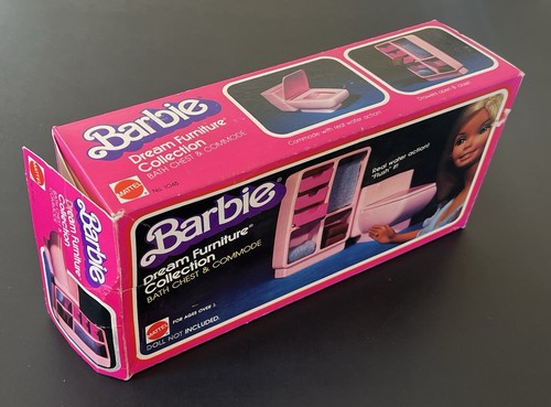 Barbie Dream Furniture Collection - Bath Chest and Commode - Commode broken - Picture 14 of 20