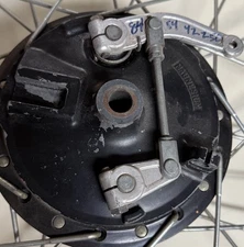 1983 1984 Yamaha YZ250 YZ490 Front Brake Plate OEM Dual Backing Yz 125 250 490