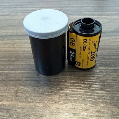 Kodak Gold Super 200 Color 35mm Film  24 Exposures Open Box Expired