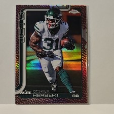 2025 Topps Chrome Khalil Herbert Leather