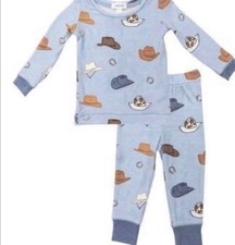 NWT ANGEL DEAR cowboy hats loungewear pajamas 5