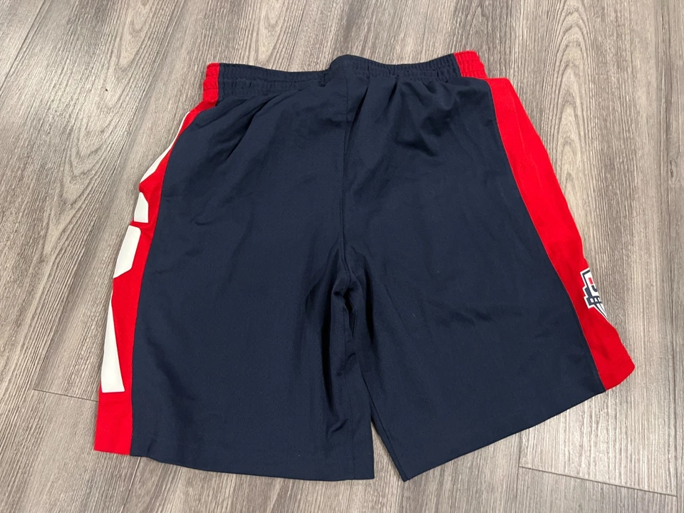Pantalones Cortos de Baloncesto Nike EE. UU. Para Hombres Grandes Rojo Blanco Azul Juegos Olímpicos Y2K Dream Team Foto 3 de 4