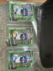 2025 Panini Prizm - Rookies Jaxson Dart #332 Neon Green Pulsar Prizm (RC)