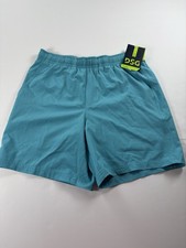 DSG Brand Boys Agility Sports Shorts Blue Spray Heather Size MED 10-12 NWT