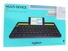 Logitech K480 Wireless Multi-Device Keyboard, Bluetooth, Black 920-006342