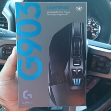 Logitech G903 Lightspeed Wireless Optical RGB Gaming Mouse in Black (910-005670)