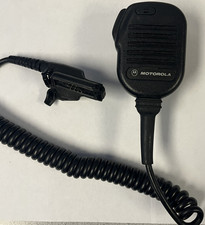 Motorola Radio Speaker Microphone with Coiled Cord NMN6193B - XTS, MTX, HT