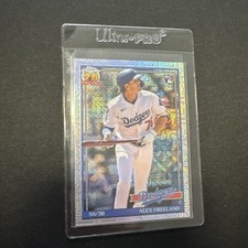 2026 Topps Series 1 Alex Freeland (RC) Chrome Mojo Refractor #91C-56 LA Dodgers