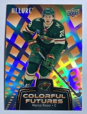 2024-25 Upper Deck Allure Wild Marco Rossi Colorful Futures Orange Card #CF-2
