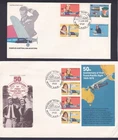 1978 FAMOUS AUSTRALIAN AVIATORS DECIMAL STAMP FIRST DAY COVERS #2261