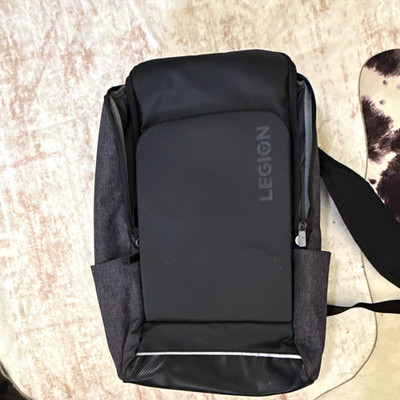Lenovo Legion Gray/Black 17in Laptop Backpack Polyester Padded Sleeve