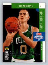 Eric Montross 1994-95 Collector's Choice #414 Silver Signature Boston Celtics