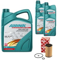 MotoröL Set 0W-30 Giga Light 030 9 Liter + ÖLfilter FüR Mercedes Sprinter Vito