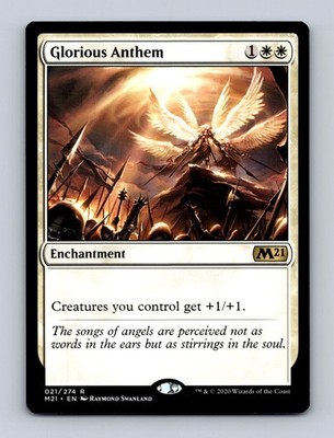 Glorious Anthem Core Set 2021 Non-Foil MTG NM