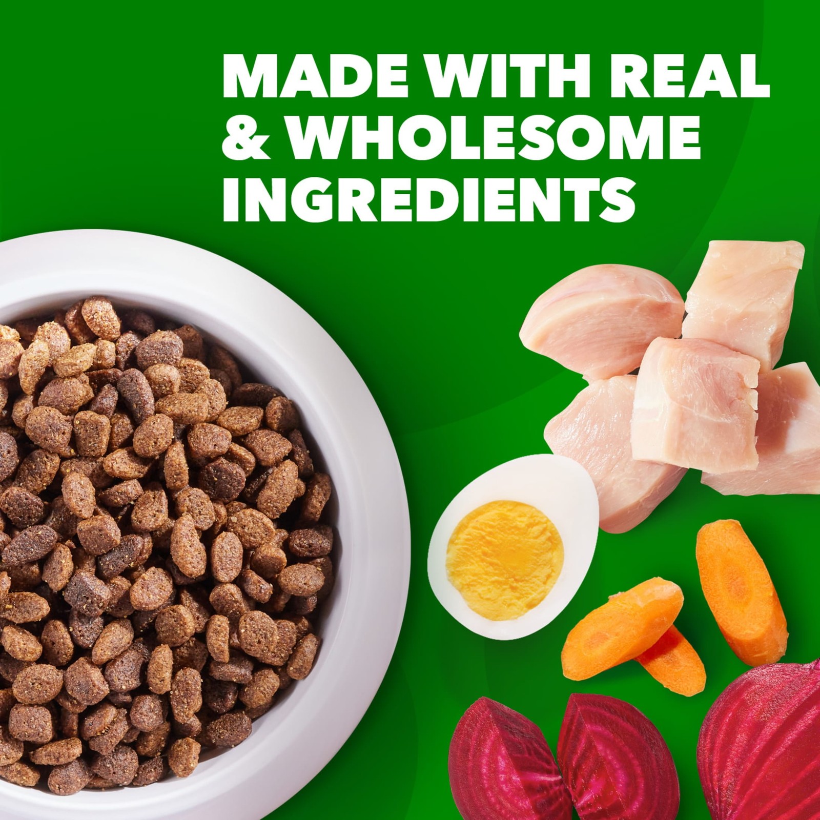  Minichunks Dry Dog Food With Real Chicken And Whole Grains, 7 Lb. Bag