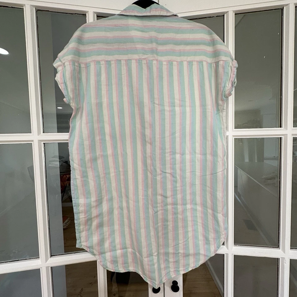 Pijama nocturno PETER ALEXANDER de algodón con botones talla pequeña AU 8 EN MUY BUEN ESTADO Foto 3 de 4