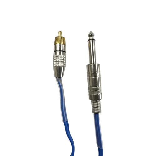 6.5 ft High Quality Tattoo Machine RCA Clip Cord Copper Wire Cord video thumbnail