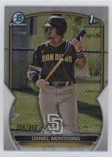 2023 Bowman Chrome Prospects Refractor 4/499 Daniel Montesino #BCP-114 14tz