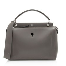 Fendi Calfskin Dotcom Medium Satchel