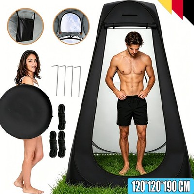 Duschzelt Camping Pop Up Toilettenzelt Umkleidekabine Mobile Zelte Duschkabine