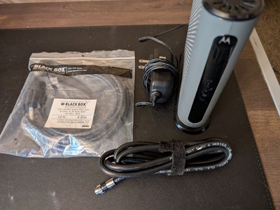 Motorola MB8611 Docsis 3.1 Multi Gig Cable Modem 2.5 Gbps Pwr-RG6-Ethernet Inc.