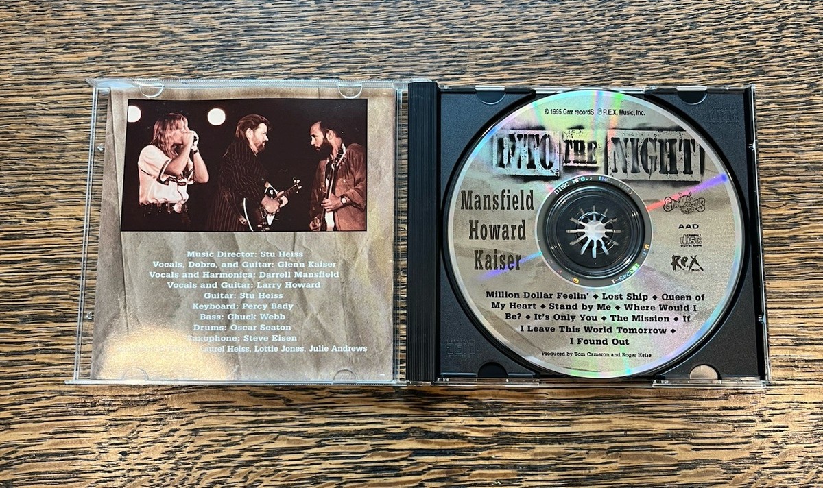 Into The Night Darrell Mansfield Larry Howard Glenn Kaiser 1995 CD