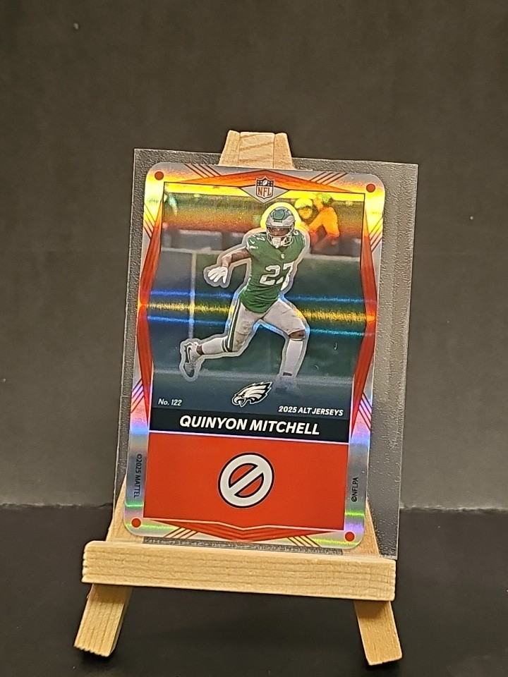 2025 UNO Elite ALT JERSEYS FOIL RED #122 QUINYON MITCHELL
