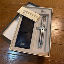 CROSS Ballpoint Pen Mechanical Pencil Set with Pen Case