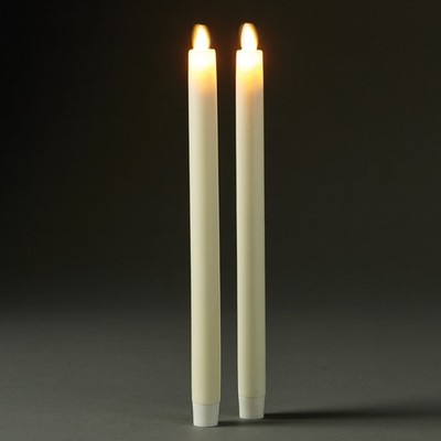 NAPA Home & Garden Lightli Moving Flame Indoor Tapers 12.5'', Set Of 3