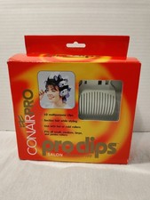 ConairPRO Pro Clips 10 Pack White Multipurpose Hair Roller Styling Clips